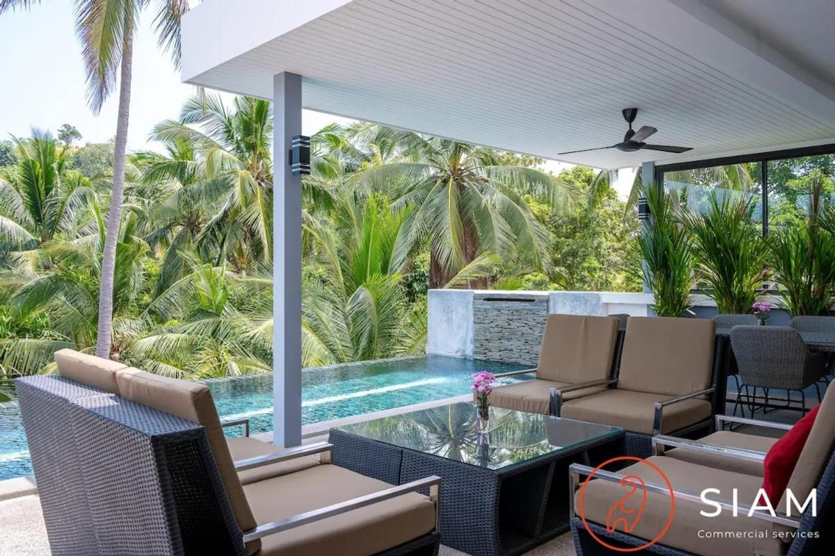 Villa Zendo 4Br - 12M Privatepool - Walk To Beach Mae Nam Exterior foto
