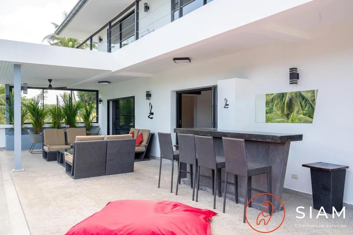 Villa Zendo 4Br - 12M Privatepool - Walk To Beach Mae Nam Exterior foto