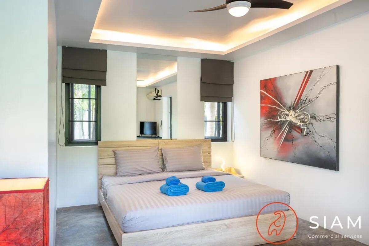 Villa Zendo 4Br - 12M Privatepool - Walk To Beach Mae Nam Exterior foto
